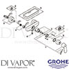 Grohe 32838000 Mixer Spare Diagram