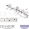 Grohe 32888000 Mixer Spare Daigram