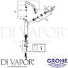 Grohe 32901001 Mixer Spare Diagram