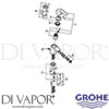 Grohe 32927002 Mixer Spare Diagram