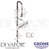 Grohe 32951DC0 Mixer Spare Tech Diagram