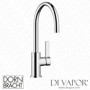 Dornbracht 33 805 875-000010 Tara Ultra Bar Tap Single-Lever Mixer - Chrome Spare Parts