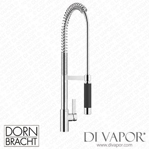 Dornbracht 33 860 875-000010 Tara Ultra Profi Single-Lever Mixer - Chrome Spare Parts