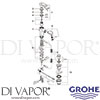 Grohe 33155 Mixer Spare Parts