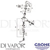 Grohe 33245001 Mixer Spare Diagram