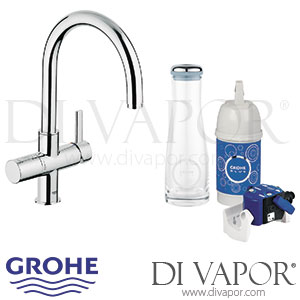 Grohe 33249000 Blue Pure Starter Kit Chrome Tap Spare Parts