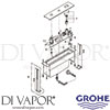 Grohe 33339000 Spare Tech Diagram