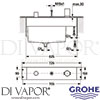 Grohe 33341000 Spare Diagram