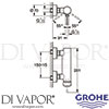 Grohe 33636DL1 GEN1 Mixer Spare Diagram