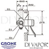 Grohe Euromix Manual Shower Valve Dimensions