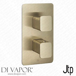 JTP Hix Brushed Brass Single Outlet Thermostatic Concealed Shower Valve - 33651BBR Spare Parts