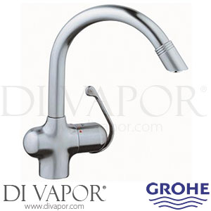 Grohe 33764SD0 Zedra (1994-2010) Ladylux3 Single Lever Kitchan Tap Spare Parts