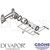 Grohe 33780000 Mixer Spare Tech Diagram