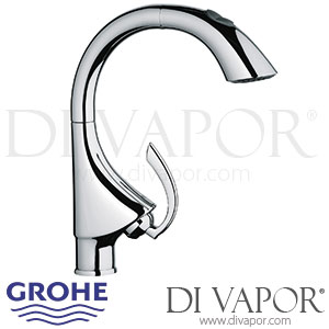 Grohe 33782000 K4 Single-Lever Sink Mixer Tap Spare Parts