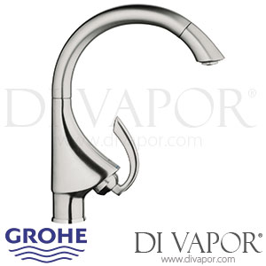 Grohe 33786SD0 K4 Single-Lever Sink Mixer Spare Parts