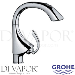 Grohe 33811000 K4 Single-Lever Sink Mixer Spare Parts