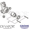 Grohe 33963000 Spare Tech Diagram