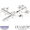 Grohe Grohtherm 1000 Shower Mixer Spares