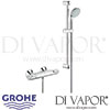 Grohe Grohtherm 1000 Thermostat Shower Mixer Spare Parts