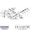 Grohe Grohtherm Auto 3000 Bar Mixer Shower Spares