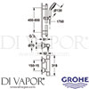 Grohe 34275000 Mixer Spare Diagram