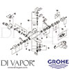 Grohe 34335000 Mixer Spare Daigram