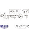 Grohe Grohmix Mixing Valve Shower Spares