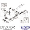 Grohe 34437000 Mixer Spare Tech Diagram