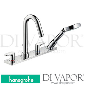 Hansgrohe 34445000 AXOR Citterio M 4-Hole Rim Mounted Bath Mixer with Lever Handles and Plate 06/13 - 01/17 Spare Parts