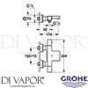 Grohe 34497000 Mixer Spare Diagram