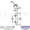 Grohe 34758000 Mixer Spare Diagram