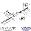 Grohe 34758000 Mixer Spare Tech Diagram