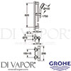 Grohe 34768000 Spare Diagram