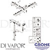 Grohe 34768000 Spare Tech Diagram