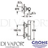 Grohe 34773000 Mixer Spare Diagram