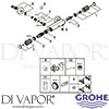 Grohe 34776000 Spare Tech Diagram