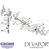 Grohe Grohsafe Exposed Pressure Balanced Shower Valve Spares