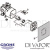 Grohe Rapido E Universal Single Lever Manual Shower Mixer Valve Spares