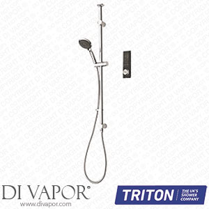 Triton H2ome Gravity-Pumped Ceiling-Fed Single Outlet Black Thermostatic Digital Mixer 3588X Spare Parts