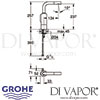 Grohe Essence E Infra-Red Electronic Basin Mixer Dimensions