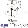 Grohe Essence E Infra-Red Electronic Basin Mixer Spares