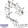 Grohe Controecon Self-Closing Shower Valve Spares