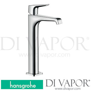 Hansgrohe 36113000 AXOR Citterio E Single Lever Basin Mixer 250 with Lever Handle for Wash Bowls with Waste Set 04/15 - 01/16 Spare Parts