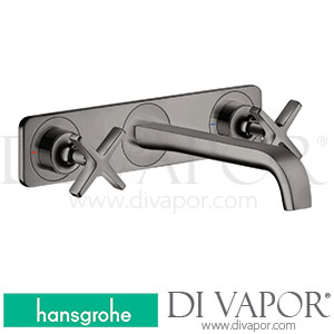 Hansgrohe 36115330 AXOR Citterio E 3-Hole Basin Mixer for Concealed Installation Wall-Mounted with Spout 220 Mm and Plate >11/16 Spare Parts