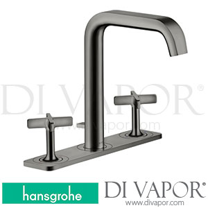 Hansgrohe 36116330 AXOR Citterio E 3-Hole Basin Mixer 170 with Plate and Pop-Up Waste Set >11/16 Spare Parts