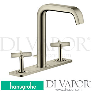 Hansgrohe 36116830 AXOR Citterio E 3-Hole Basin Mixer 170 with Plate and Pop-Up Waste Set 11/16 - 12/19 Spare Parts