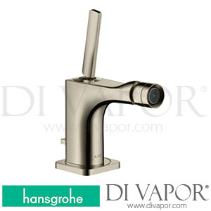 Hansgrohe 36120830 AXOR Citterio E Single Lever Bidet Mixer with Pin Handle and Pop-Up Waste Set 11/16 - 12/19 Spare Parts