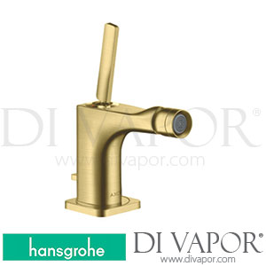 Hansgrohe 36120950 AXOR Citterio E Single Lever Bidet Mixer with Pin Handle and Pop-Up Waste Set >11/16 Spare Parts