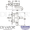 Grohe 36240001 Spare Diagram