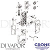 Grohe 36289000-GEN1 Spare Diagram